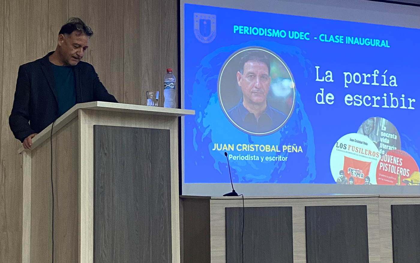 Juan Cristóbal Peña - Periodismo UdeC